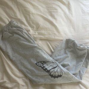 butterfly sweatpants